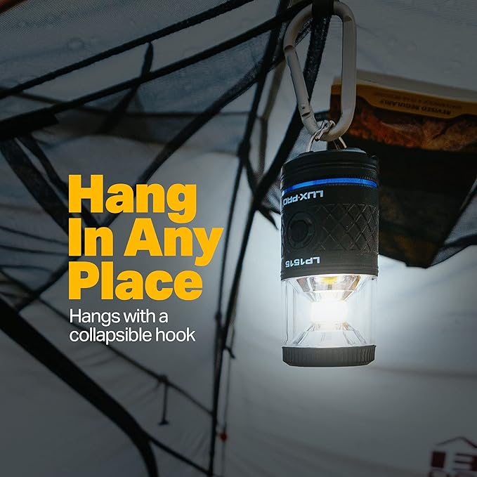 LUXPRO Waterproof, Floating Rugged Camping LED Lantern w/340 Lumens - LP1515