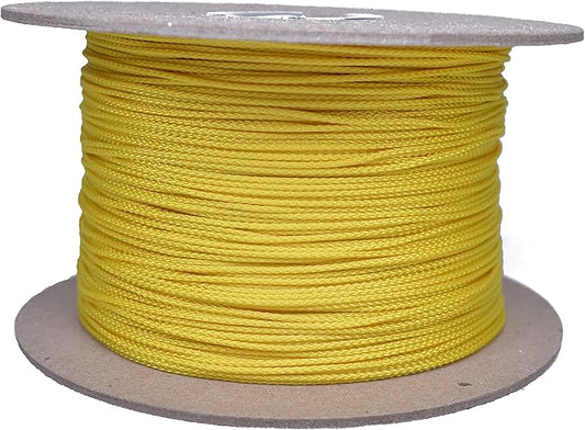 BORED? PARACORD! Nylon Micro Cord - 125 or 1000 Foot Spool Options - 70+ Colors and Patterns - 1.18mm Cord