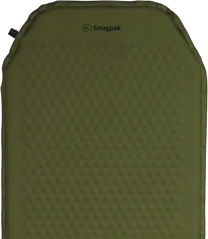 Snugpak Basecamp Ops Self Inflating Maxi Mat with Non-Slip Bottom, Olive