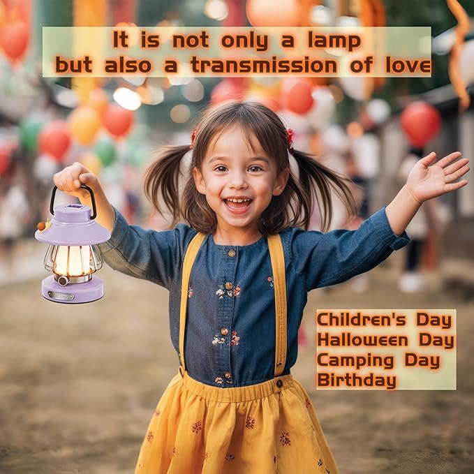 HOMY Gear lamp for Kids Set Toddler Flashlight Sky Lanterns Convenient LED Light Rechargeable Outdoor Indoor Essentials Table Portable Night Light Camping Lantern New Gift