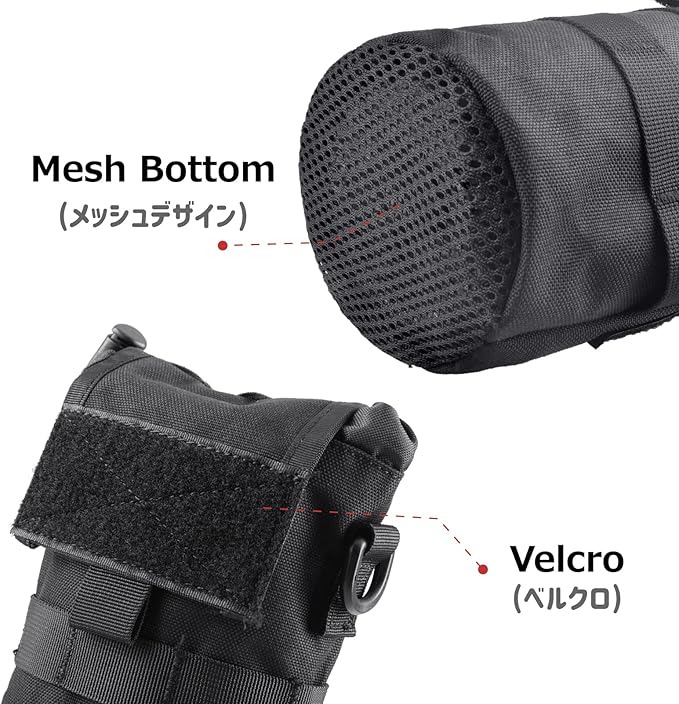 Azarxis Molle Pouches, Tactical Compact EDC Small Utility Pouch Waist Bags Sundries Storage Admin Organize Gear Gadget for Military Backpack