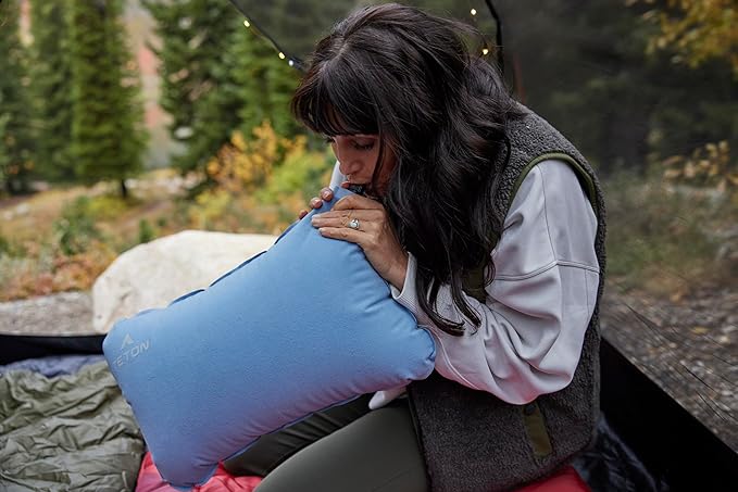 TETON Sports Camp Pillow; Great for Travel, Camping and Backpacking; Washable