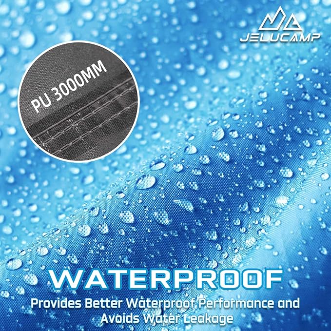 6/8 Person Large Waterproof Family Tents for Camping, Screened Camping Tent with Screen Porch, Bug-Free Relaxation & Easy Setup, Includes Rainfly & Carry Bag