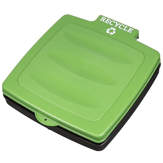 Portable Trash Bag Holder - Collapsible Trashcan for Garbage - Indoor/Outdoor Use - Ideal for Camping, Recycling, and More by Wakeman Outdoors (Green)