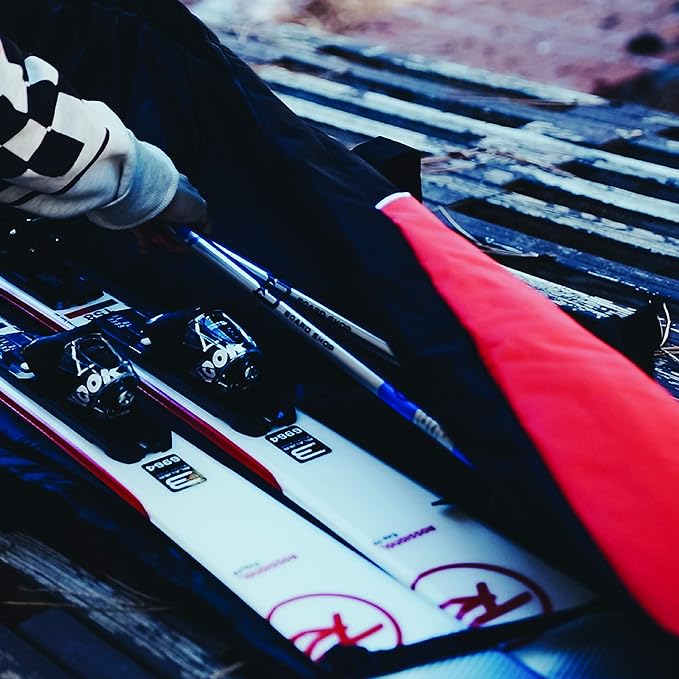 Athletico Mogul Padded Ski Bag - Fully Padded Single Ski Travel Bag