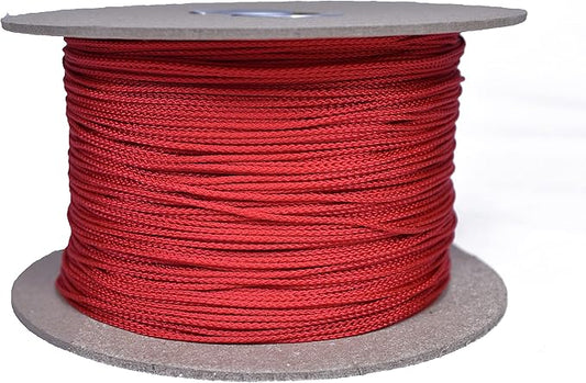 BORED? PARACORD! Nylon Micro Cord - 125 or 1000 Foot Spool Options - 70+ Colors and Patterns - 1.18mm Cord
