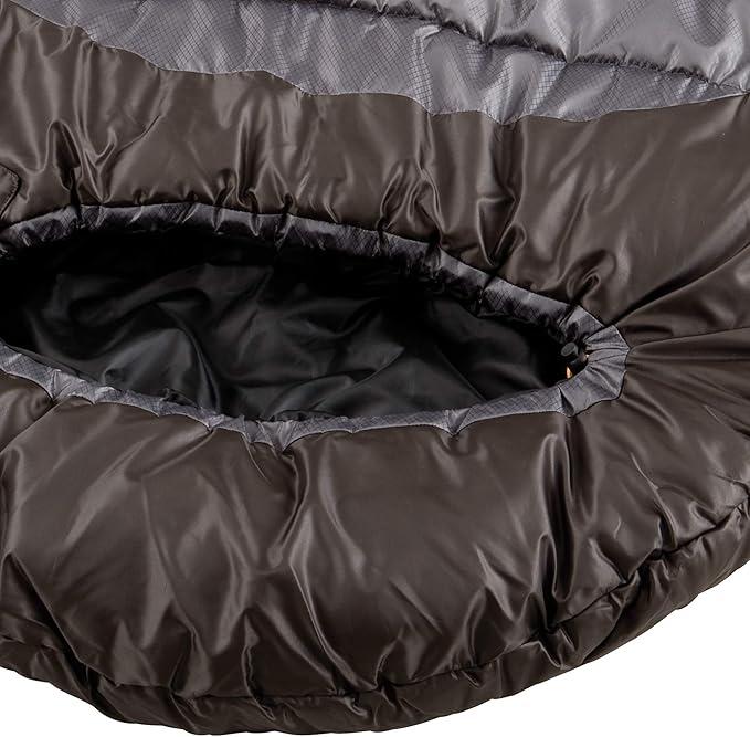 Coleman Big Basin 15°F Big & Tall Sleeping Bag, Cold Weather Sleeping Bag with Snag-Free Zipper & Better Heat Retention, Machine Washable