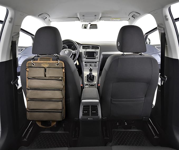 The Ryker Roll Up Tool Bag Organizer Gifts for Dad. Heavy Duty Motorcycle Tool Roll Bag Organizer. Portable Rollup Toolbag w/Detachable Pouches - Tools Bags Mens gifts for him - Mechanic & Electrician