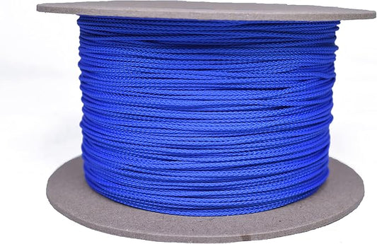 BORED? PARACORD! Nylon Micro Cord - 125 or 1000 Foot Spool Options - 70+ Colors and Patterns - 1.18mm Cord