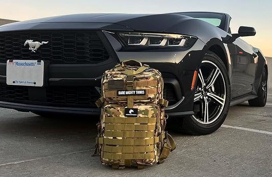 45L Elite Tactical Backpack | 3X Stronger Work & Military Backpack | Water Resistant and Heavy Duty | 3 Day MOLLE Bug Out Bag (Military OCP)