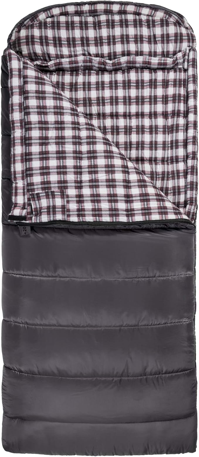 Teton Celsius XXL Sleeping Bag, Cold Weather Sleeping Bags for Adults and Kids, Camping Made Easy and Warm. Compression Sack Included, 35F, 25F, 0F, 20F Degree