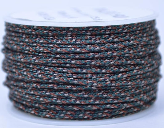 BORED? PARACORD! Nylon Micro Cord - 125 or 1000 Foot Spool Options - 70+ Colors and Patterns - 1.18mm Cord
