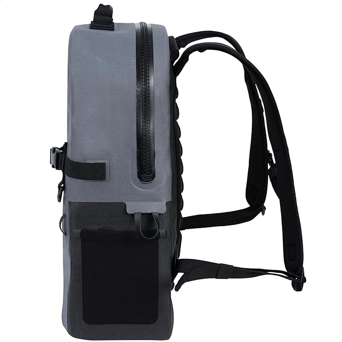 Breakwater Supply™ 100% Waterproof Submersible Backpack, Laptop Bag, Airtight Zippers | Travel Outdoors | Fogland 25L 20L 15L
