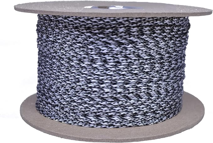 BORED? PARACORD! Nylon Micro Cord - 125 or 1000 Foot Spool Options - 70+ Colors and Patterns - 1.18mm Cord