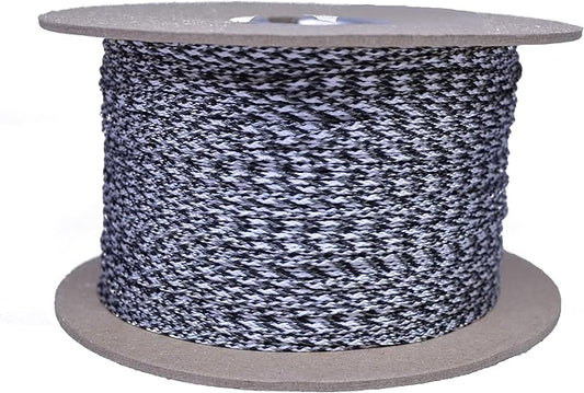 BORED? PARACORD! Nylon Micro Cord - 125 or 1000 Foot Spool Options - 70+ Colors and Patterns - 1.18mm Cord