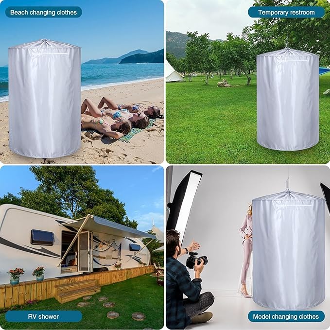 Dance Changing Tent, Pop Up pod Dance Changing Tent for Girls Competition, Portable Shower Curtain Privacy Tent for Beach Outdoor Camping Emergency