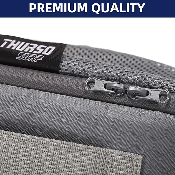 THURSO SURF Paddleboard Cooler Deck Bag – Water-Resistant Portable Insulated Soft Cooler with Mesh Top Pocket for SUP, Kayak, and Camping | Fits 10 Cans