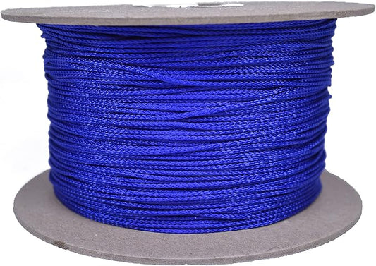BORED? PARACORD! Nylon Micro Cord - 125 or 1000 Foot Spool Options - 70+ Colors and Patterns - 1.18mm Cord