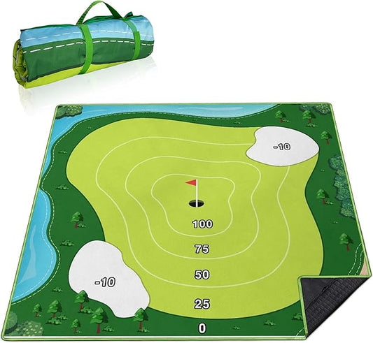 Extra Large Picnic Blankets Waterproof Foldable (80"x 80") Boho Beach Blanket Waterproof Sandproof,3-Layer Thicking Mat Outdoor Packable Camping Blanket