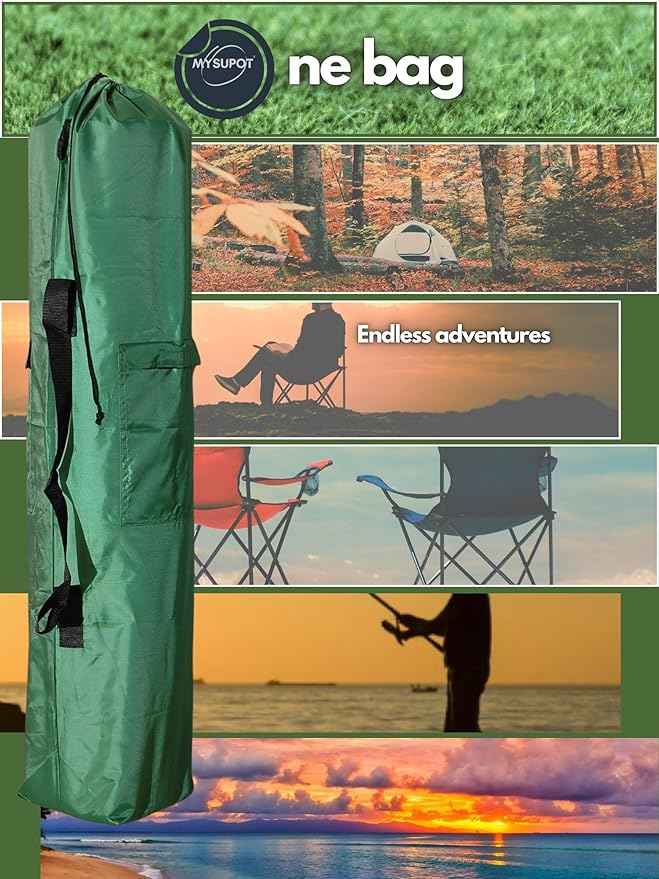 Replacement Bag for Folding Camping Chair, Portable Camp Chair, Hammock, Yoga Mat, Umbrella, Tents, Tripods, Fishing Poles - 420D Oxford Polyester Fabric