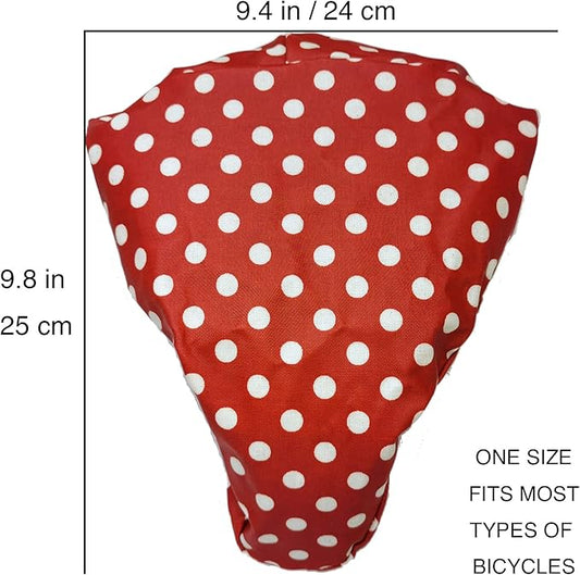 Tainada Water Resistant Bike Seat Bicycle Rainproof Dustproof Saddle Cover with Portable Storage Bag