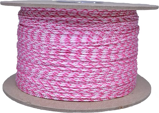 BORED? PARACORD! Nylon Micro Cord - 125 or 1000 Foot Spool Options - 70+ Colors and Patterns - 1.18mm Cord