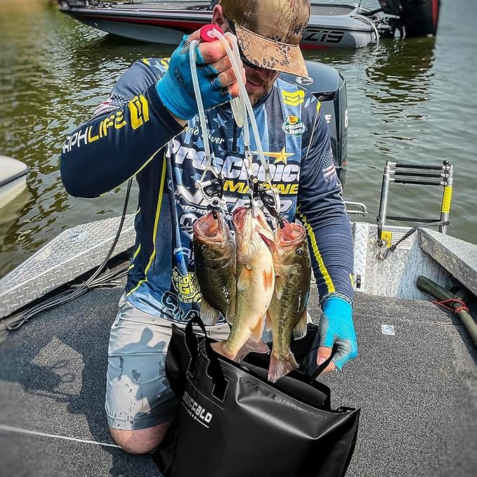 Buffalo Gear Fish Bag with Airtight Waterproof Zipper