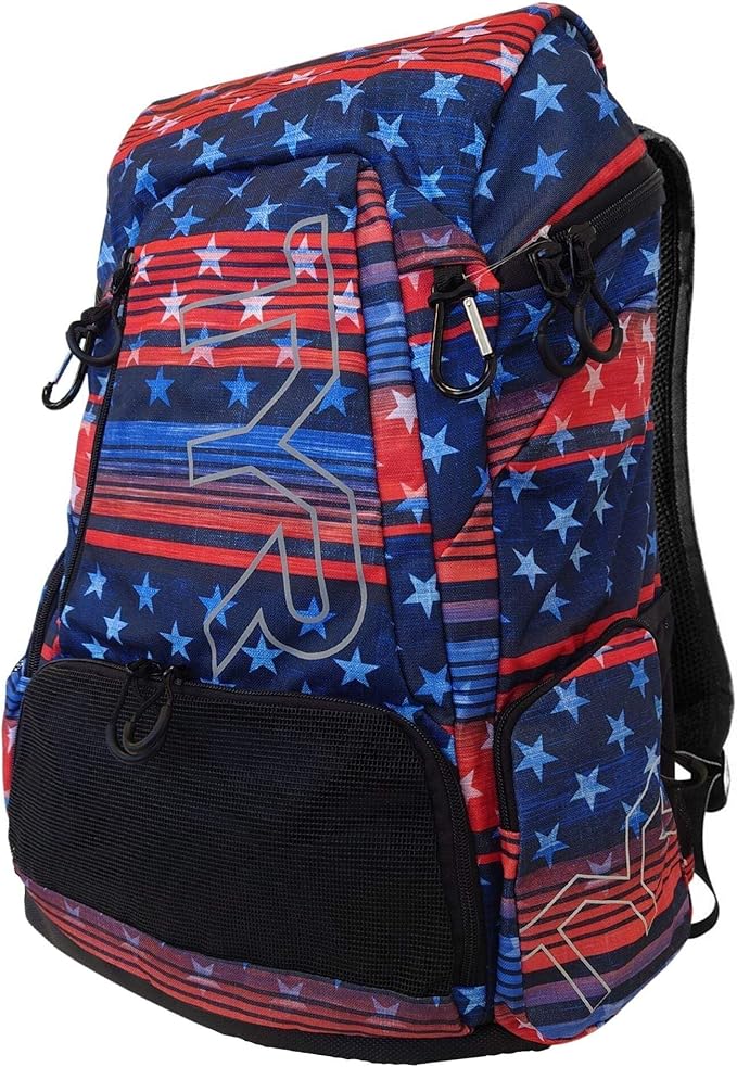 Alliance Backpack TYR, 45L Capacity, Wet and Dry Compartments, Team Colors