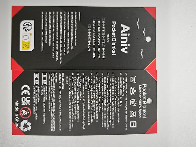 Picnic Blanket, Mini Pocket Beach Mat 55.1 x 70.8IN (3-5 People) Foldable, Lightweight Waterproof Sand Free, Foldable Thin Ground Sheet for Outdoor Camping Hiking Travel - with Hand Strap