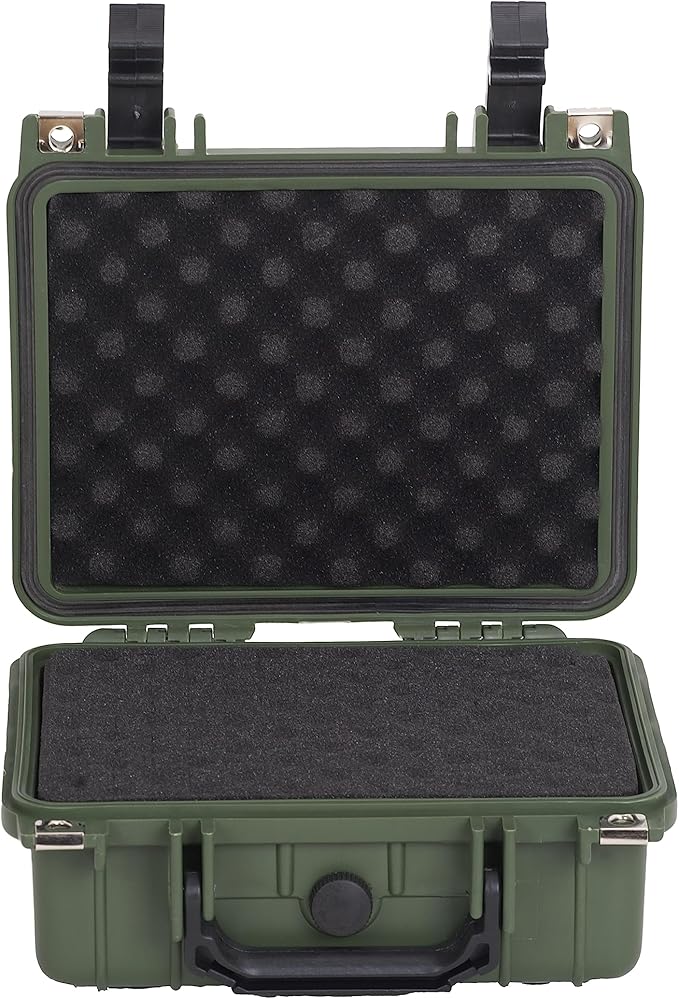 MEIJIA Portable All Weather IP67 Waterproof Protective Case,Hard Camera Case,Dry Case with Customizable Foam,Fit Use Of Drones,Camera,Equipments,10.62 x9.68x4.87inches