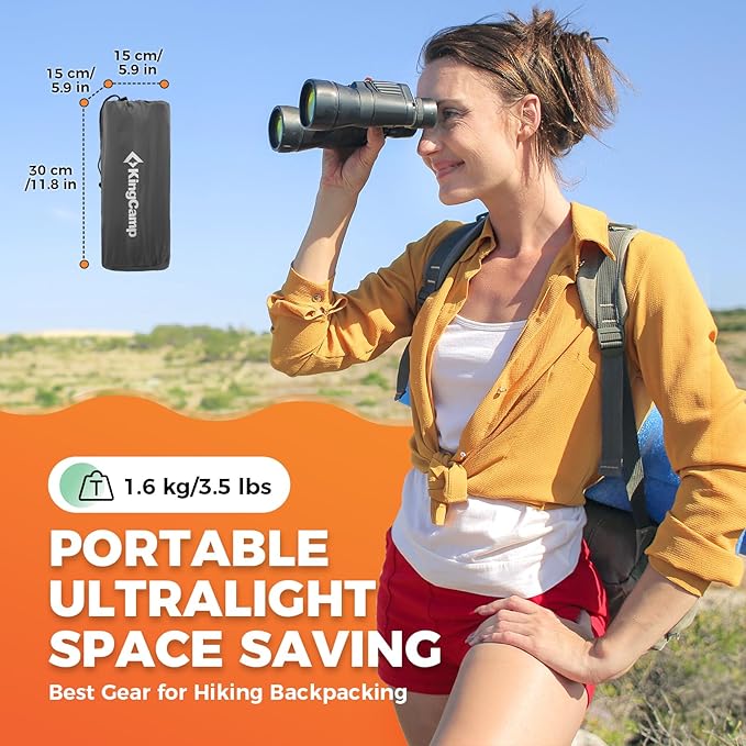 KingCamp Sleeping Pad for Camping, Inflatable Sleeping Pad Ultralight Connectable Camping Mattress with Pillow Built-in Foot Pump for Backpacking Hiking Tent Cot