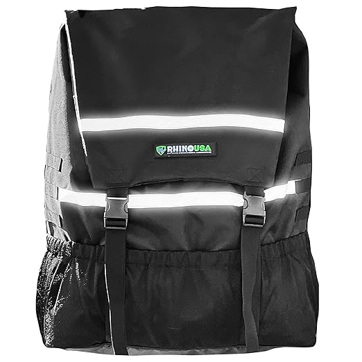 Rhino USA Spare Tire Trash Bag - Ultimate Car Storage Solution For Overlanding Accesories, Firewood, Water, Camping Essentials and More!