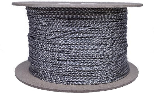 BORED? PARACORD! Nylon Micro Cord - 125 or 1000 Foot Spool Options - 70+ Colors and Patterns - 1.18mm Cord