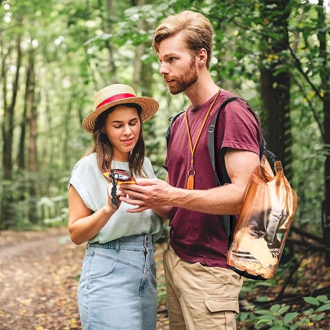 Talltalk 4 pcs Waterproof Dry Bag Set 10l Lightweight Dry Sack with Phone Case Orienteering Compass Emergency Whistle for Travel, Swimming, Boating, Kayaking, Camping, Fishing