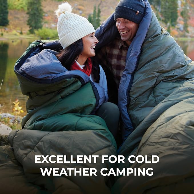 Teton Celsius Regular, -25F, 20F, 0F Degree Sleeping Bags, All Weather Bag for Adults and Kids, Camping Made Easy and Warm, Travel Sack Included