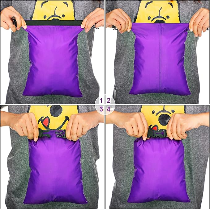 Shappy 12 Pcs Waterproof Dry Bag Set 6 Sizes Lightweight Sacks and Long Adjustable Shoulder Strap Outdoor Water Proof Keep Gear Dry Bag Stuff Sacks for Backpacking, Boating, Hiking, Camping (Bright)