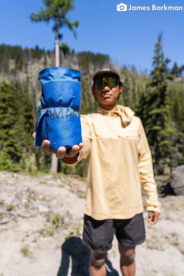 Therm-a-Rest Lite Seat Ultralight Inflatable Seat Cushion, Blue , 13 x 16 Inches