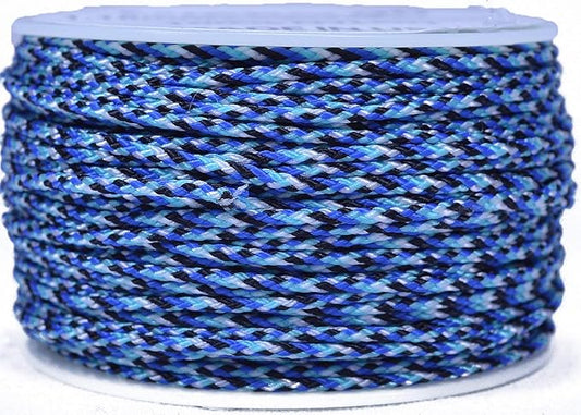 BORED? PARACORD! Nylon Micro Cord - 125 or 1000 Foot Spool Options - 70+ Colors and Patterns - 1.18mm Cord