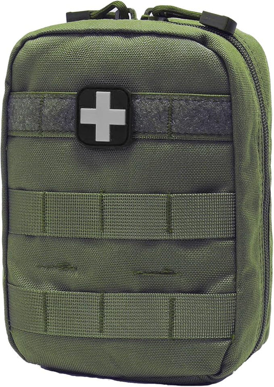 Carlebben EMT Pouch MOLLE Ifak Pouch Tactical MOLLE Medical First Aid Kit Utility Pouch