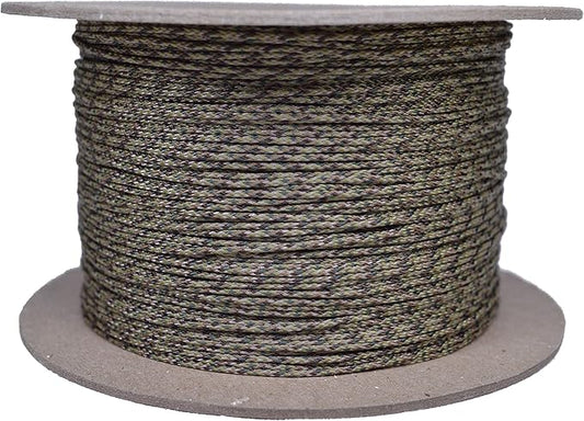BORED? PARACORD! Nylon Micro Cord - 125 or 1000 Foot Spool Options - 70+ Colors and Patterns - 1.18mm Cord