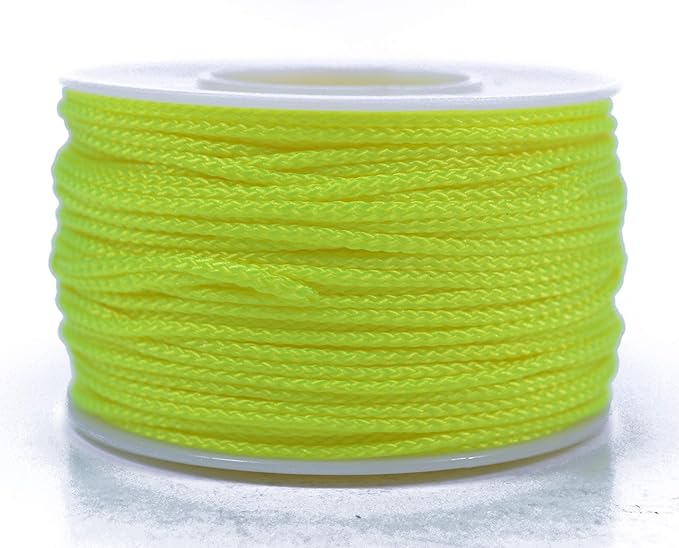 BORED? PARACORD! Nylon Micro Cord - 125 or 1000 Foot Spool Options - 70+ Colors and Patterns - 1.18mm Cord