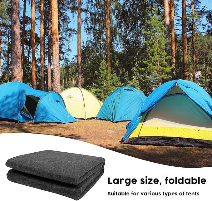 Camping Tent Carpet Mat, 6.23 X 5 Ft Waterproof Camping Rugs Tent Floor Blanket Picnic Floor Blanket for Camping Hiking Lawn Picnic Tent Supplies