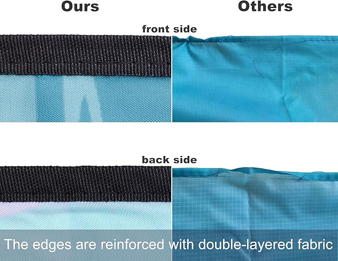 Beach Blanket Waterproof Sandproof Beach Mat 79" X 83" /10'x9'for 2-8 Adults Quick Drying Outdoor Picnic Mat Beach Accessories for Travel, Camping, Hiking