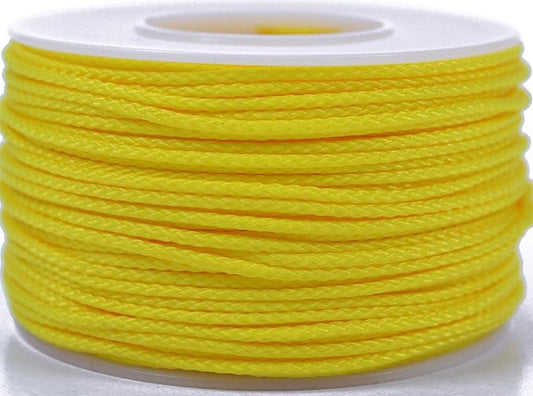 BORED? PARACORD! Nylon Micro Cord - 125 or 1000 Foot Spool Options - 70+ Colors and Patterns - 1.18mm Cord