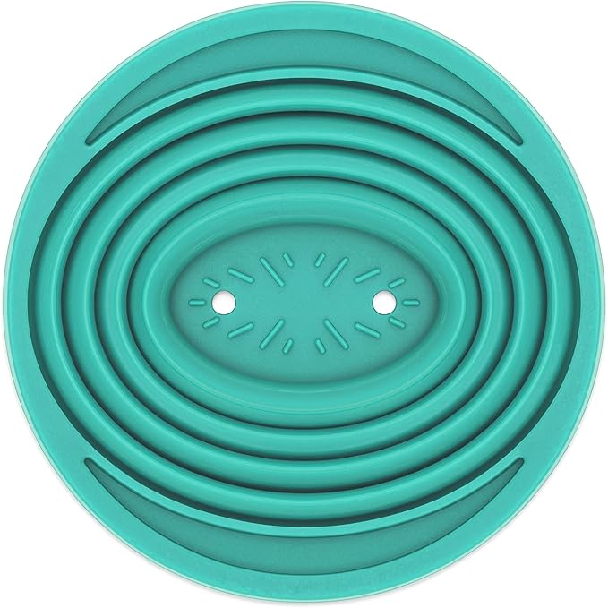 COLETTI Sierra Pour Over Coffee Dripper — Collapsible Pour Over Coffee Dripper — Includes Pack of Paper Filters [Teal, Pack of 1]