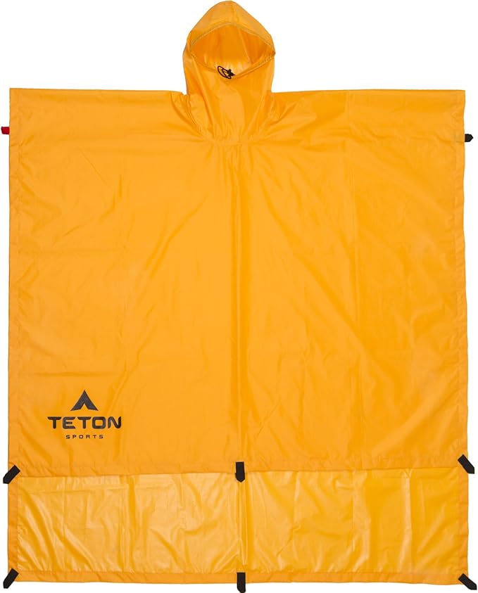 TETON Sports Talus 2700 Backpack - Multi-Day Backpack with Internal Frame - Adjustable Backpacking Gear with Integrated Rain Cover, Tent Poncho, Hydration Bladder Storage - Black, 44L, 26" x 11" x 9"