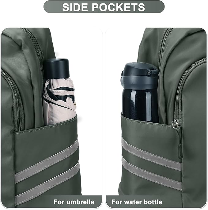 Coofay Gym Backpack for Women - Waterproof, Lightweight, Large Travel & Sports Gym Bag with Shoe Compartment