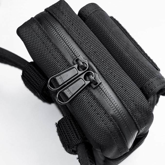 Compact Utility Gadget Pouch Tactical MOLLE Nylon Duty Belt Pouches for Police Law Enforcement Work EDC Small Tool Waist Bag for 6.1" Cellphone Outdoor Camping Hiking Organizer