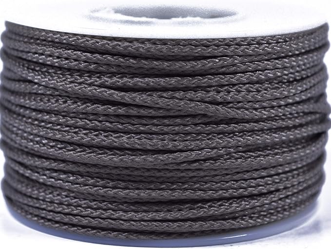 BORED? PARACORD! Nylon Micro Cord - 125 or 1000 Foot Spool Options - 70+ Colors and Patterns - 1.18mm Cord