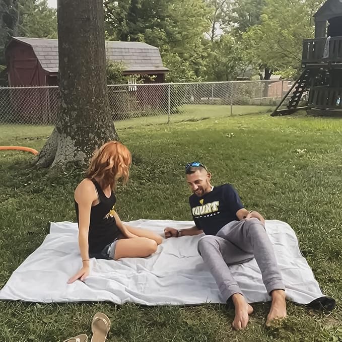 KingCamp Camping Blanket, Waterproof, Sandproof, Portable, Lightweight, Packable, Windproof, Travel-Friendly for Park, Beach, Stadium, Concert, Outdoor